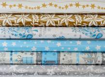 Vánoční balicí papír 500 x 70 cm - MIX B