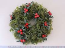 Věnec s jeřabinami nezdobený prům. 25 cm