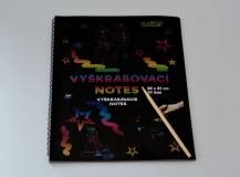 Vyškrabovací notes A4 - 10 listů